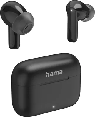 Produktbild von Hama Bluetooth®-Kopfhörer Passion Clear II, TWS In-Ear, ANC, Schwarz