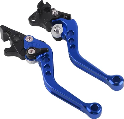 Obrázek produktu pro Pár CNC hliníkových motocyklových spojek - Rukojeť páky bubnové brzdy