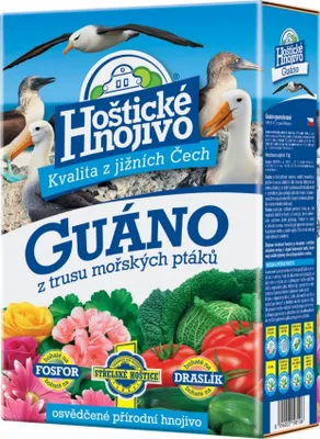 Obrázek produktu pro Hoštické hnojivo - GUÁNO granulované 1 kg