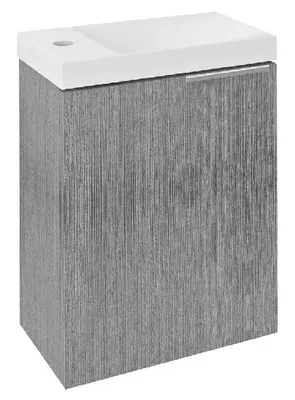 Immagine prodotto di Sapho Latus - Mobile lavabo 394x500x220 mm, rovere argento LT110-1111