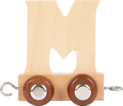 Image de Train de lettres en bois M