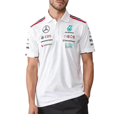 Produktbild von Mercedes AMG Petronas F1 RP Team Polo Shirt Gr.XXL weiß