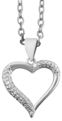 Produktbild von Akzent Damen Anhänger Watin "Watin" aus 925 Sterlingsilber, rhodiniert, langlebig