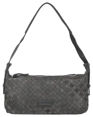 Produktbild von Les Visionnaires Marie Baguette Weave Cozy - Schultertasche 38,5 cm (asphalte)