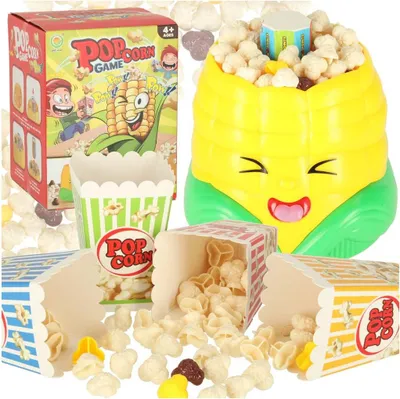 Immagine prodotto di Gioco arcade per 4 giocatori: prendi i bicchieri di popcorn