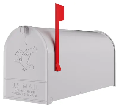 Produktbild von Wandbriefkasten Big US Mailbox in Weiß