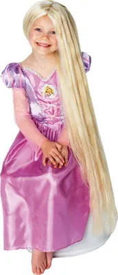 Immagine prodotto di Parrucca per bambini Rapunzel Disney estremamente lunga e bionda - taglia unica