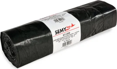 Produktbild von Müllbeutel SemyTop - Kehrichtsäcke – ca.60 l - Typ 70 extra - 200 Müllsäcke