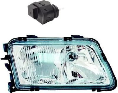 Produktbild von Scheinwerfer passend für Audi A3 8L 09/96-08/00 H7 H1 Rechts m. Stellmotor 3B0941295B 1U0941295 4B0941295 4B0941295A 8L0941030 Johns