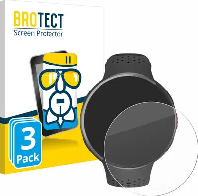 Produktbild von 3x BROTECT Schutzglas für Polar Pacer Pro Schutzfolie Panzer Folie Glas Display Schutz klar