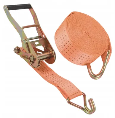 Produktbild von Zweiteiliger Spanngurt mit Ratsche, 4m, 50mm, 5t