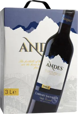 Produktbild von Andes Cabernet Sauvignon 13% Vol. Bag in Box 3L