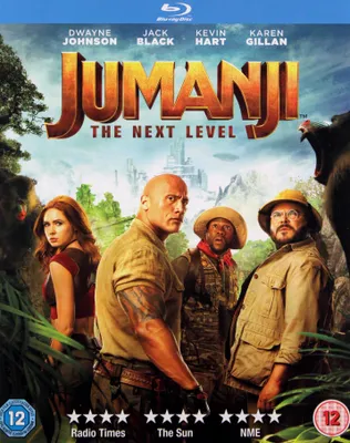 Obrázek produktu pro Jumanji: The Next Level (nur Originalversion) [BLU-RAY]