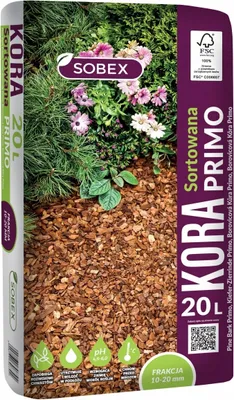 Produktbild von Kůra z jehličnatých stromů borovice zahradní 20L 10-20mm