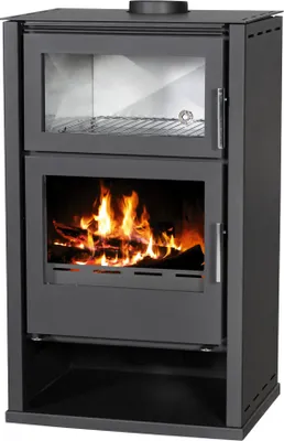 Image de Poêle à bois avec four MODENA F - alimentation en air externe