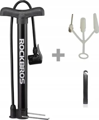 Produktbild von Rockbros Podlahová pumpa na bicykel Ručná pumpa Heavy Duty Black