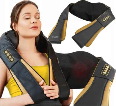 Produktbild von Beheizter Massagegürtel Shiatsu Pro + Für Nacken-Nacken-Rücken-Körper-Massage