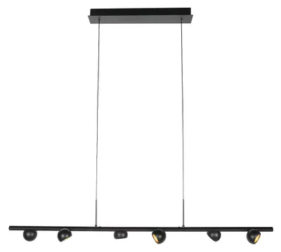 Image de Steinhauer - suspension - Marcadore - noir - métal - lampe design - LED - 4137ZW