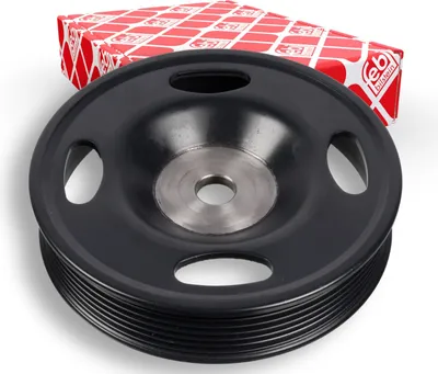 Produktbild von FEBI BILSTEIN 108767 Riemenscheibe Kurbelwelle für VW GOLF VI (5K1) 135mm 5-Rippen