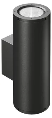 Produktbild von Sunset XL LED-Wandleuchte bidirektional Dual 32cm Matt Schwarz, Switch-Technik 2700K/3200K/4000K, Leistung 32W, IP65 Schutz für den Außenbereich