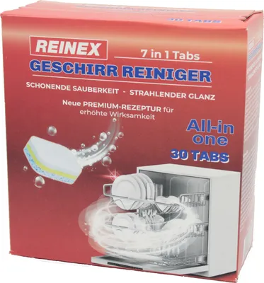 Produktbild von Geschirr-Reiniger-Tabs "7 in 1" 30 Stck a 20g