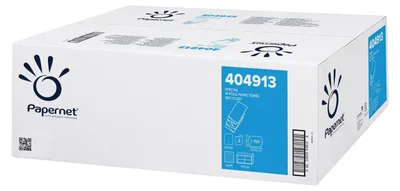 Produktbild von Papernet, 20 x 150 W-Falz Papierhandtücher, 2-lagig