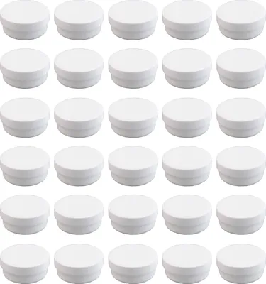 Produktbild von 30 Salbendosen, Cremedosen 12ml flach - hergestellt in Deutschland