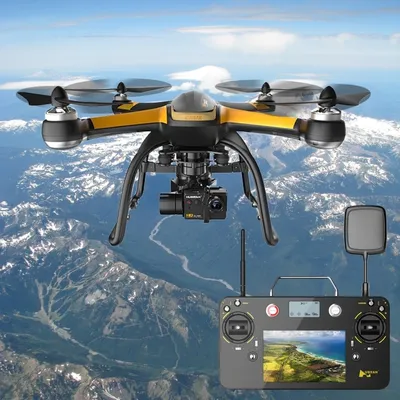 Immagine prodotto di Hubsan H109S Drone RC Quadcopter professionale in tempo reale a 2,4GHz + 5,8GHz con telecamera FPV HD 1080P e gimbal a 3 assi H7000 S