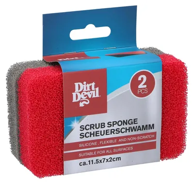 Produktbild von DIRT DEVIL Scheuerschwamm, 2 Stück