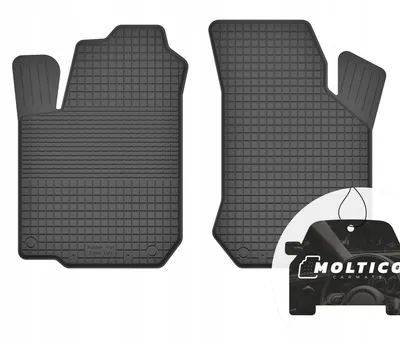 Imagen del producto de Alfombrillas de goma para el Ford Tourneo I (2002-2013), delanteras, con borde y aptas para todas las estaciones