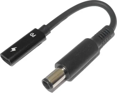 Zdjęcie produktu dla CoreParts MBXUSBC-CO0001, USB C, 7.4 x 5 mm, Czarny