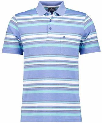 Produktbild von Polo yd stripe 718 BLAU Größe XXXL