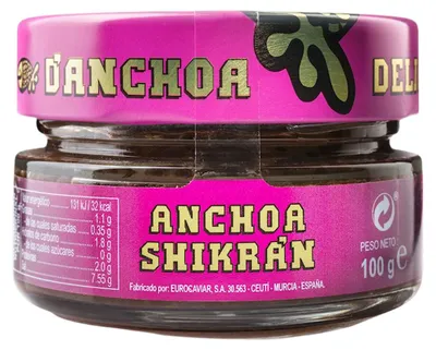 KAWIOR Z ANCHOIS (SARDELI) 100 g - EUROCAVIAR (SHIKRAN)