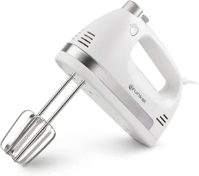 Obrázek produktu pro Grunkel AM-350TURBO5, Ruční mixér, Bílá, Míchání, Hnětění, Plast, Ocel, 350 W, 220 - 240 V