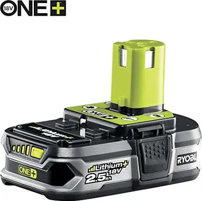 Produktbild von Ryobi RC18120-125, Batterie- & Ladegerät-Set, Lithium-Ion (Li-Ion), 2,5 Ah, 18 V, Ryobi, Schwarz, Gelb