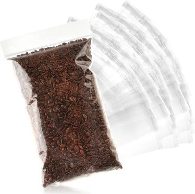 Obrázek produktu pro com-four® 500x zip lock bag - průhledné sáčky s uzávěrem - malé uzavíratelné sáčky - polyetylenové sáčky s uzávěrem - 225 x 150 mm