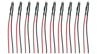 Zdjęcie produktu dla TAMS Elektronik 81-50264-10-C LED z przewodami połączeniowymi żółty 10szt.