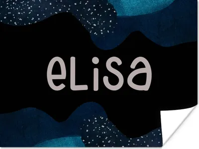 Produktbild von MuchoWow® Poster Elisa - Pastell - Mädchen 160x120 cm - Foto Plakat
