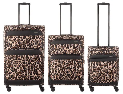 Produktbild von Franky 3er Koffer SET Gr. L/M/S Reisegepäck T27-F Spinner mit Dehnfalte leo