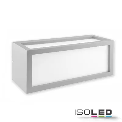 Zdjęcie produktu dla Lampa ścienna ISOLED BOX-II, 1 x E27, IP54, biała