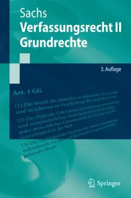Obrázok produktu pre Verfassungsrecht II - Grundrechte