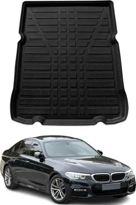 Produktbild von Kofferraumwanne Laderaumwanne für BMW 5er G30 2017-2024 Stufenheck Gummi TPE