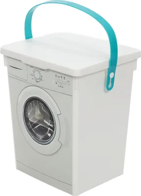 Produktbild von Storage solutions waspoederbox met hengsel 5l 19x16x23cm