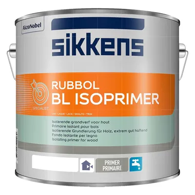 Produktbild von Sikkens Rubbol BL Isoprimer, Holz, Weiß, White, Acrylatdispersion, Auf Wasserbasis, Undurchsichtig