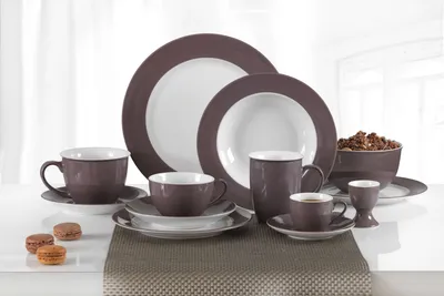 Obrázek produktu pro Ritzenhoff & Breker DOPPIO podšálek na espresso 12 cm toffee sada 6 ks