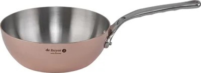 Produktbild von De Buyer Prima Matera Sauteuse Kupfer/Edels. 20cm konisch ind.
