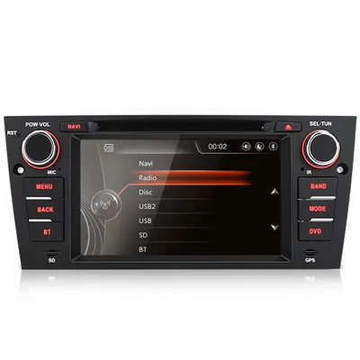 Image de 7 Zoll DAB+ Autoradio GPS Navi CD DVD Bluetooth USB Für BMW 3er E90 E91 E92 E93