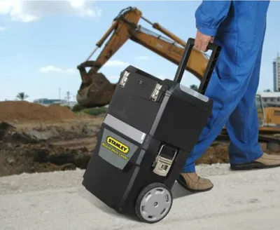 Immagine prodotto di Stanley Black&Decker 1-93-968 Stanley Rollende Werkstatt Werkzeugtrolley