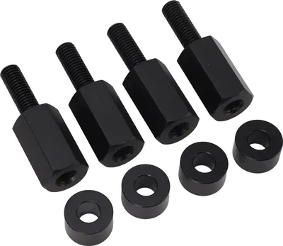 Image de Rehausseur UTV, kit de montage Lift-Up noir réglable avec 4 entretoises supplémentaires, adapté aux modèles X3