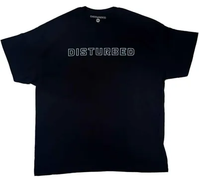 Zdjęcie produktu dla Disturbed I Am A Disturbed One (Back Print) Black L Koszulka